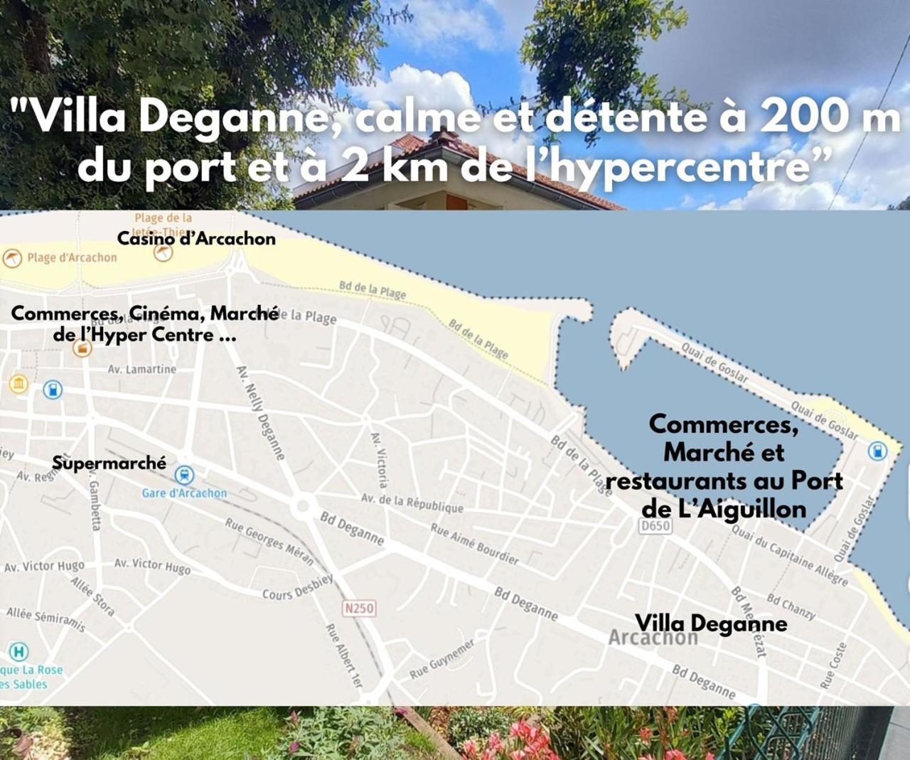 Charmant T2 Avec Exterieur Villa Deganne 阿卡雄 外观 照片